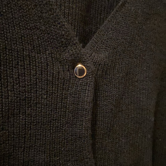 Wilfred Aritzia Black Button-Up Women's cardigan- XS - wool/cotton blend - Picture 5 of 6